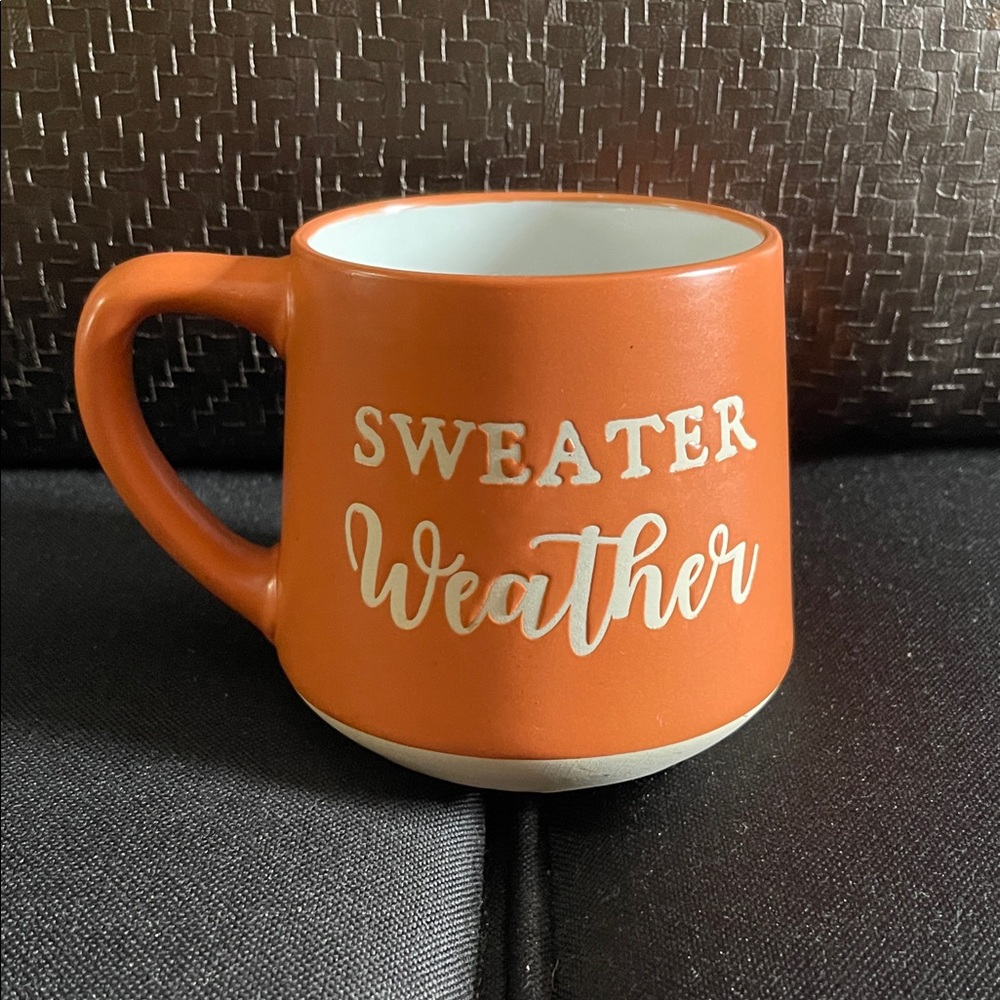 Orange Sweater Weather Mug